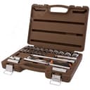 Набор головок торцевых с аксессуарами 1/2"DR, 8-32 мм, 25 предметов