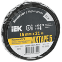MIXTAPE 5 Изолента Х/Б 15мм 21м IEK