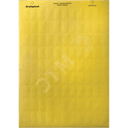 Табличка маркировочная 15х6мм. Полиэстер. Белая (330 шт. на пластине, упак. по 10 листов) DKC