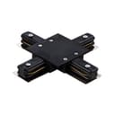 Соединитель Xобразный однофазный для встраиваемых треков Barra Lightstar 501147