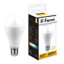 Лампа светодиодная Feron LB98 Шар E27 20W 2700K 25787
