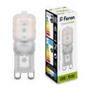 Лампа светодиодная Feron LB430 G9 5W 4000K 25637