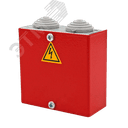 Коробка распределительная огнестойкая КРОПС-ST1, IP41, габаритные размеры 80х80х35 мм, для кабелей сечением до 6 мм2, 4 клеммы