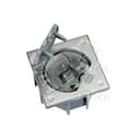 Connect Влагостойкая основа IP66 с розеткой с заземлением К45 и коннектором RJ45 катег.5e UTP сталь Simon