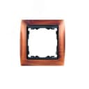 Рамка на 2 поста, S82, античная медь - графит Simon