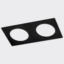 Двойная рамка ITALLINE SP 02 BLACK