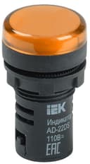 Лампа светосигнальная AD22DS d22мм 24В AC/DC желт. KARAT IEK BLS10-ADDS-024-K05