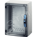 Бокс прозрачные двери с боковыми панелями IP66 366х276х186