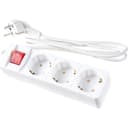 Удлинитель 3х1.5м с заземл. 10А IP20 2.2кВт ПВС с выкл. Союз 481S-7301