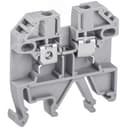 Зажим наборный изолированный (винтовой) ЗНИ 10,0мм2 (JXB 10) серый Stekker 39357 FERON