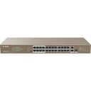 Неуправляемый 24 портовый PoE коммутатор F1126P-24-250W IP-COM