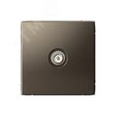 ARTGALLERY TV ТВ розетка оконечная 1DB, механизм, мокко