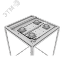 Панель вентиляторная двухсекционная RS52 80.100 (2 вентилятора, терморегулятор) УЗОЛА