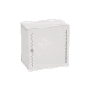 Шкаф металлический со сплошной дверцей, навесной, 9U, 500х600х400 мм, серый DKC