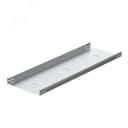 Универсальный лоток неперфорированный 500х50х3000, толщина 1,0 мм, Сендзимир цинк