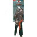 Зажим ручной с фиксацией и прорезиненными рукоятками, плоский захват, 250 мм, 0-60 мм Jonnesway