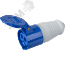 Розетка NCA-SR213-16-220 переносная 16А 2P+PE IP44