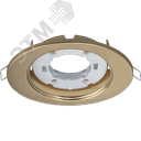 Светильник NGX-O1-002-GX53 Эллипс золото Navigator Group