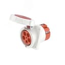 Розетка скрытой установки IP67 125A 3p+E+N 400V