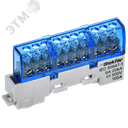 TEKFOR Шина N ноль изолированная на универсальном держателе 6х9-10-С IEK