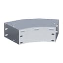 Угол 45 град. горизонтальный 80x100-1,0 мм EKF