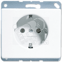 Розетка штепсельная SCHUKO с защитой от детей 16A 250V белая JUNG