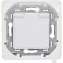 Розетка 2К+З IP 44 с откидной крышкой и шторками немецкий стандарт 16 А 250 В INSPIRIA белая LEGRAND