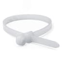 Хомут P6.6 с монтажным отверстием M4, белый 3,6x15 (100 шт./упак) DKC