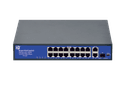Уличный PoE-коммутатор, 16 PoE портов+2Up-Link+1SFP ST-S163POE