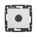 VALENA Розетка телевизионная TV звезда в рамку белая 1.5дБ 774429 LEGRAND