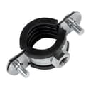 Хомут стальной 1/2дюйма (20-24мм) с уплотнителем EKF hsu1012