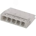 Клемма СМК компактная с пастой серии 245, 5 отверстий, 0,5-2,5 м NO-224-37