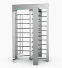 Электромеханический полноростовой турникет из нержавеющей стали QL-10-Н (шлифованная нержавеющая сталь марки AISI 304)