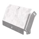 Угол вертикальный внешний 45 градусов с крышкой Стандарт 300х50 Промрукав