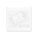 Крышка без отверстий белая