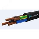 Провод ПВС 4х2.5Черный барабан