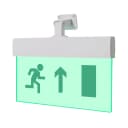 Табло Элтех-сервис М-12-УЛЬТРА Человек вправо стрелка вверх в дверь (универс. креп.)