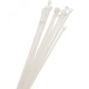 Стяжка кабельная (Хомут) 3,6x200-100WH PA6.6 белая (100 шт/уп) Jazzway JazzWay