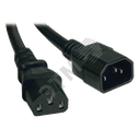 Кабель подключения PDU ITK 3х1.5 2м с разъемами С13 - С14