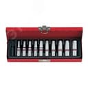 Набор глубоких торцевых головок 1/4", шестигранные, 5/32"-1/2", 10 предметов King Tony