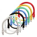 Шнур коммутационный 2хRJ45/8P8C, U/UTP, 4 пары, Кат.5е, LSZH, желтый (5м) NIKOMAX NMC-PC4UD55B-050-C-YL