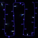 Гирлянда модульная Дюраплей LED flashing NeonNight 20м белый КАУЧУК 200 LED Синие 315183