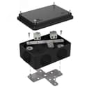 Коробка огнестойкая для о/п 40-0300-FR6.0-8 Е15-Е120 RAL7035 100х100х50 (14 шт/кор)