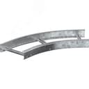 Поворот лестничный LESTA 45град 80х500мм R600 HDZ