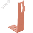 Держатель проводника круглого 6-8мм угловой h=150мм медь IEK