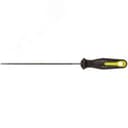 Напильник для заточки цепей бензопил круглый, с прорезиненной ручкой 200x4.8 мм