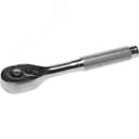 Трещотка для торцовых головок "Мастер", Сr-V сталь, 72 зубца, цельнометаллическая, 1/4"