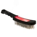 Кордщетка стальная, пластиковая ручка, 5 рядная Expert