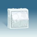 Адаптер на 2 RJ45(12) 75528-, 75540-, 75541-, 75544-39, 75542-30, наклон., S73L, алюминий