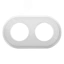 Лизетта Рамка 2-х постовая, керамика, цвет белый BF2-620-01 Бирони